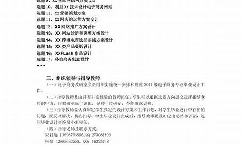 毕业论文电子商务选题(毕业论文电子商务选题方向)